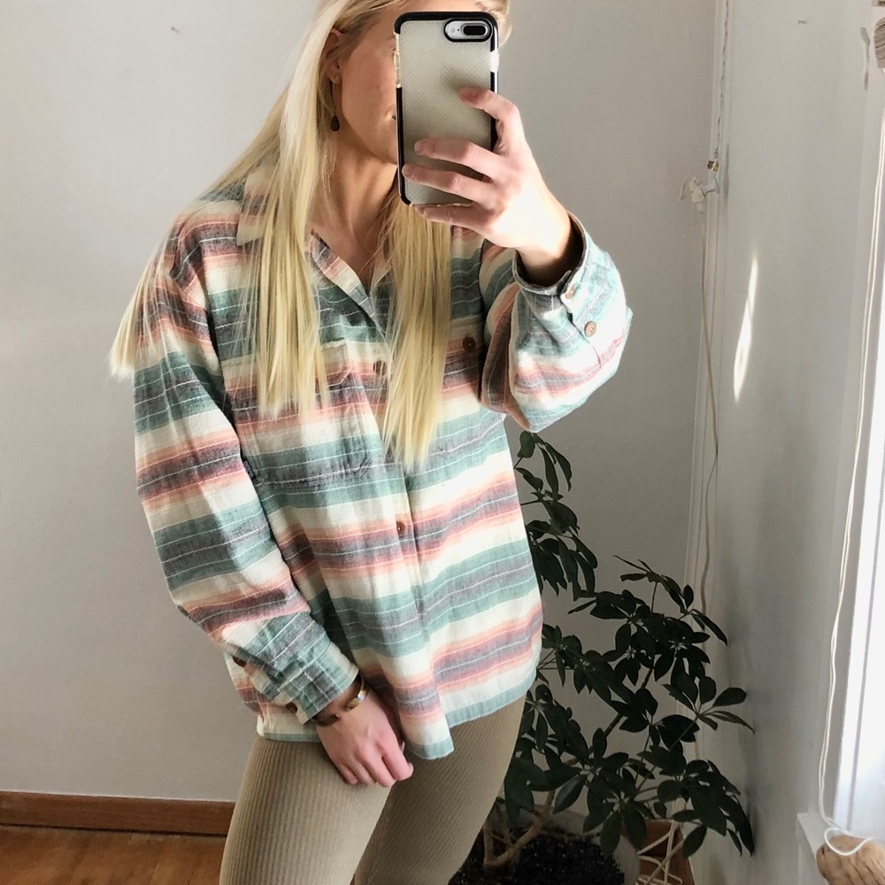 Patagonia colorful button up